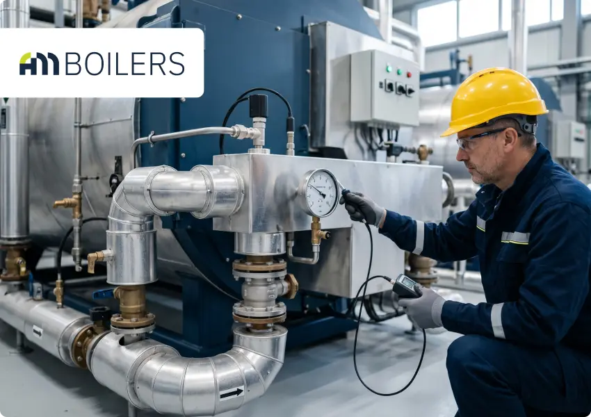 annual boiler service front