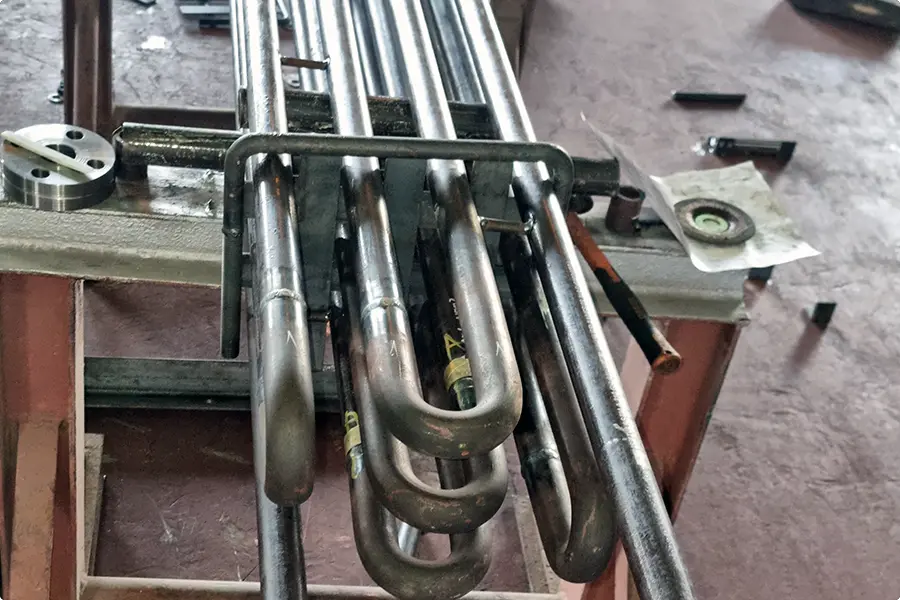 Heating Coil Fabrication 1